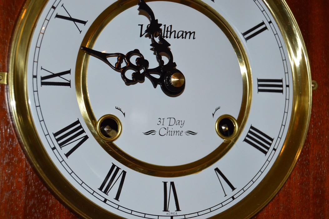 Waltham 31 Day Chime Clock EBTH